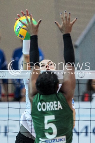  21.10.2017 RZESZOW POLAND<br />SIATKOWKA LIGA MISTRZYN <br />2018 CEV VOLLEYBALL CHAMPIONS LEAGUE - WOMEN <br />MECZ DEVELOPRES SKYRES RZESZOW - HAPOEL KFAR SABA <br />N/Z ADELA HELIC <br /> 