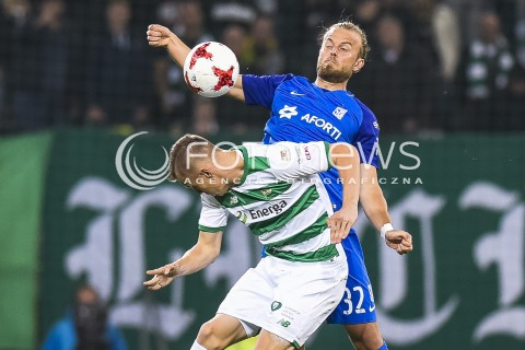  21.10.2017 GDANSK <br />PILKA NOZNA - EKSTRAKLASA SEZON 2017/2018<br />MECZ LECHIA GDANSK - LECH POZNAN<br />N/Z CHRISTIAN GYTKJAER<br /> 