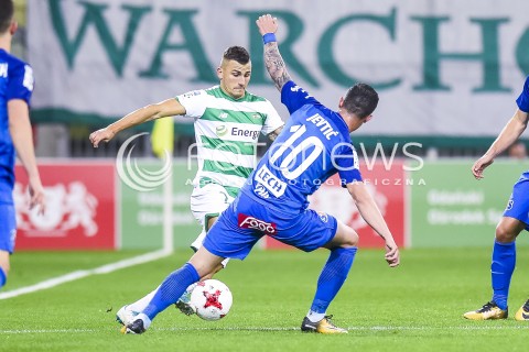  21.10.2017 GDANSK <br />PILKA NOZNA - EKSTRAKLASA SEZON 2017/2018<br />MECZ LECHIA GDANSK - LECH POZNAN<br />N/Z MATO MILOS<br /> 