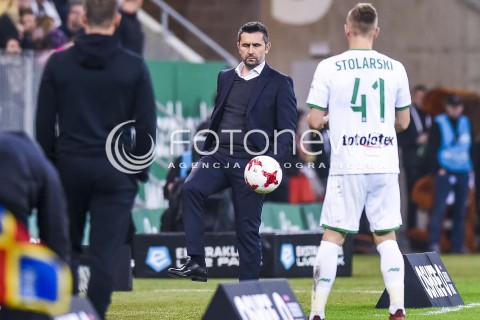  21.10.2017 GDANSK <br />PILKA NOZNA - EKSTRAKLASA SEZON 2017/2018<br />MECZ LECHIA GDANSK - LECH POZNAN<br />N/Z NENAD BJELICA<br /> 