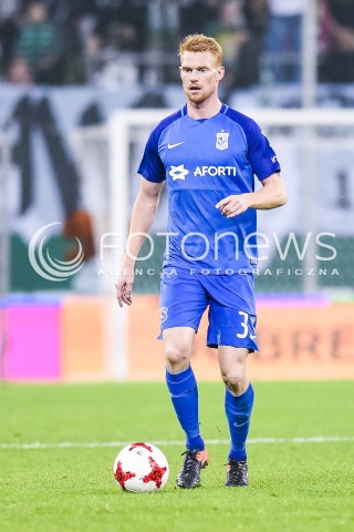  21.10.2017 GDANSK <br />PILKA NOZNA - EKSTRAKLASA SEZON 2017/2018<br />MECZ LECHIA GDANSK - LECH POZNAN<br />N/Z LASSE NIELSEN<br /> 