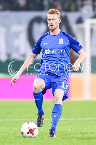  21.10.2017 GDANSK <br />PILKA NOZNA - EKSTRAKLASA SEZON 2017/2018<br />MECZ LECHIA GDANSK - LECH POZNAN<br />N/Z LASSE NIELSEN<br /> 