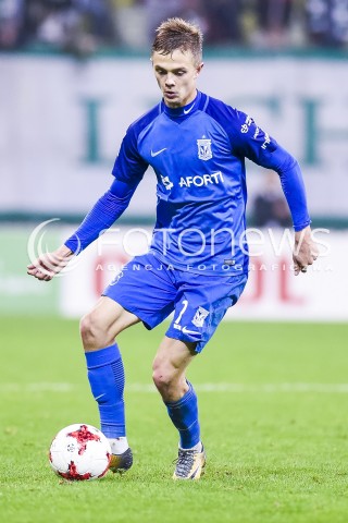  21.10.2017 GDANSK <br />PILKA NOZNA - EKSTRAKLASA SEZON 2017/2018<br />MECZ LECHIA GDANSK - LECH POZNAN<br />N/Z ROBERT GUMNY<br /> 
