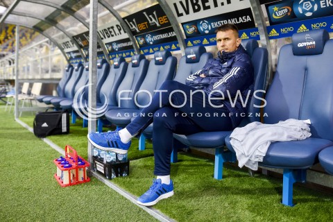  22.10.2017 GDYNIA <br />PILKA NOZNA - EKSTRAKLASA SEZON 2017/2018<br />MECZ ARKA GDYNIA - JAGIELLONIA BIALYSTOK<br />N/Z LESZEK OJRZYNSKI<br /> 