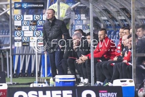  22.10.2017 GDYNIA <br />PILKA NOZNA - EKSTRAKLASA SEZON 2017/2018<br />MECZ ARKA GDYNIA - JAGIELLONIA BIALYSTOK<br />N/Z IRENEUSZ MAMROT<br /> 