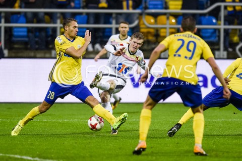  22.10.2017 GDYNIA <br />PILKA NOZNA - EKSTRAKLASA SEZON 2017/2018<br />MECZ ARKA GDYNIA - JAGIELLONIA BIALYSTOK<br />N/Z KAROL SWIDERSKI<br /> 