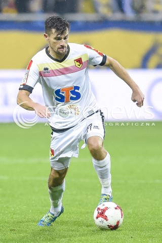  22.10.2017 GDYNIA <br />PILKA NOZNA - EKSTRAKLASA SEZON 2017/2018<br />MECZ ARKA GDYNIA - JAGIELLONIA BIALYSTOK<br />N/Z PIOTR TOMASIK<br /> 