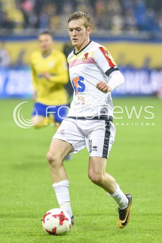  22.10.2017 GDYNIA <br />PILKA NOZNA - EKSTRAKLASA SEZON 2017/2018<br />MECZ ARKA GDYNIA - JAGIELLONIA BIALYSTOK<br />N/Z KAROL SWIDERSKI<br /> 
