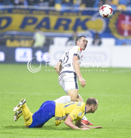  22.10.2017 GDYNIA <br />PILKA NOZNA - EKSTRAKLASA SEZON 2017/2018<br />MECZ ARKA GDYNIA - JAGIELLONIA BIALYSTOK<br />N/Z PIOTR WLAZLO RAFAL SIEMASZKO<br /> 