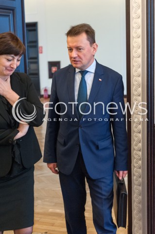  24.10.2017 WARSZAWA<br />POSIEDZENIE RADY MINISTROW<br />N/Z MARIUSZ BLASZCZAK<br /> 