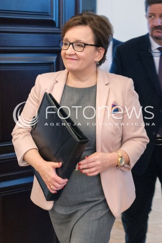  24.10.2017 WARSZAWA<br />POSIEDZENIE RADY MINISTROW<br />N/Z ANNA ZALEWSKA<br /> 