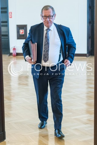  24.10.2017 WARSZAWA<br />POSIEDZENIE RADY MINISTROW<br />N/Z JAN SZYSZKO<br /> 