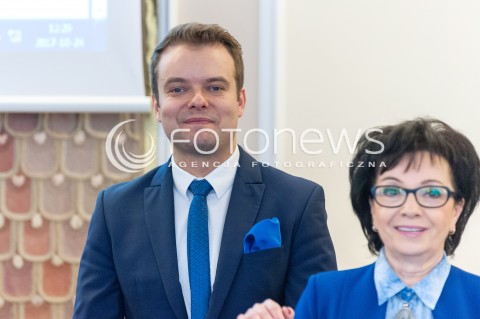  24.10.2017 WARSZAWA<br />POSIEDZENIE RADY MINISTROW<br />N/Z RAFAL BOCHENEK ELZBIETA WITEK<br /> 