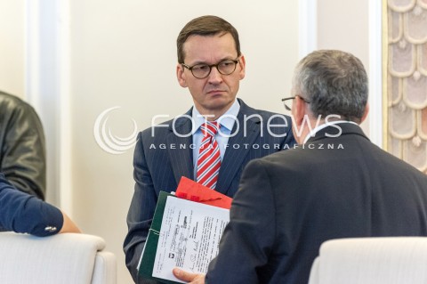  24.10.2017 WARSZAWA<br />POSIEDZENIE RADY MINISTROW<br />N/Z MATEUSZ MORAWIECKI<br /> 