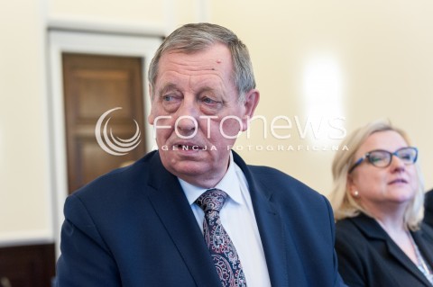  24.10.2017 WARSZAWA<br />POSIEDZENIE RADY MINISTROW<br />N/Z JAN SZYSZKO<br /> 