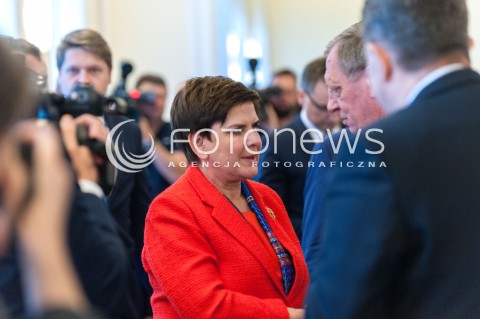  24.10.2017 WARSZAWA<br />POSIEDZENIE RADY MINISTROW<br />N/Z BEATA SZYDLO<br /> 
