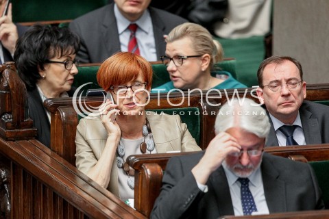  27.10.2017 WARSZAWA SEJM<br />POSIEDZENIE SEJMU RP<br />N/Z ELZBIETA RAFALSKA MARIUSZ KAMINSKI BEATA KEMPA ELZBIETA WITEK <br /> 
