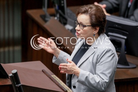  27.10.2017 WARSZAWA SEJM<br />POSIEDZENIE SEJMU RP<br />N/Z ANNA ZALEWSKA<br /> 