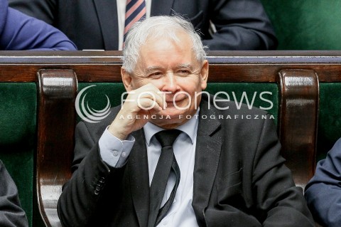  27.10.2017 WARSZAWA SEJM<br />POSIEDZENIE SEJMU RP<br />N/Z JAROSLAW KACZYNSKI<br /> 