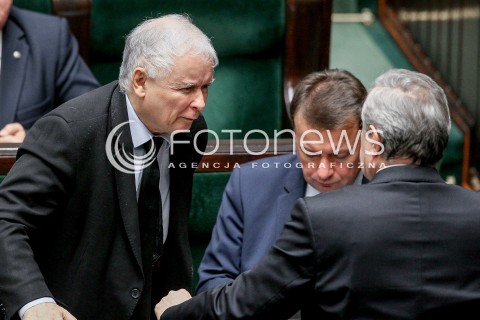  27.10.2017 WARSZAWA SEJM<br />POSIEDZENIE SEJMU RP<br />N/Z JAROSLAW KACZYNSKI MARIUSZ BLASZCZAK PIOTR GLINSKI<br /> 