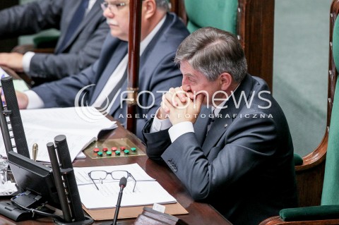  27.10.2017 WARSZAWA SEJM<br />POSIEDZENIE SEJMU RP<br />N/Z MARSZALEK SEJMU MAREK KUCHCINSKI<br /> 