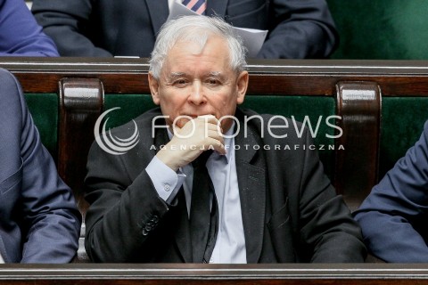  27.10.2017 WARSZAWA SEJM<br />POSIEDZENIE SEJMU RP<br />N/Z JAROSLAW KACZYNSKI<br /> 