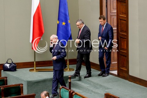  27.10.2017 WARSZAWA SEJM<br />POSIEDZENIE SEJMU RP<br />N/Z ANTONI MACIEREWICZ MARIUSZ BLASZCZAK ANDRZEJ ADAMCZYK <br /> 
