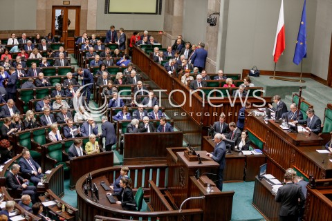  27.10.2017 WARSZAWA SEJM<br />POSIEDZENIE SEJMU RP<br />N/Z SALA WIDOK VIEW OBRADY POSIEDZENIE<br /> 