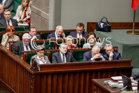  27.10.2017 WARSZAWA SEJM<br />POSIEDZENIE SEJMU RP<br />N/Z PREMIER BEATA SZYDLO PIOTR GLINSKI JAROSLAW GOWIN JACEK ZALEK ANNA ZALEWSKA <br /> 