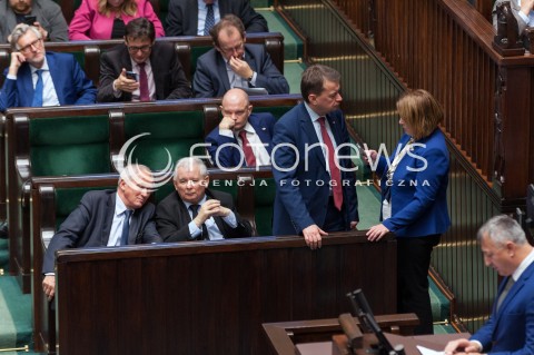  27.10.2017 WARSZAWA<br />POSIEDZENIE SEJMU RP<br />N/Z JAROSLAW KACZYNSKI KRZYSZTOF TCHORZEWSKI MARIUSZ BLASZCZAK BEATA MAZUREK<br /> 