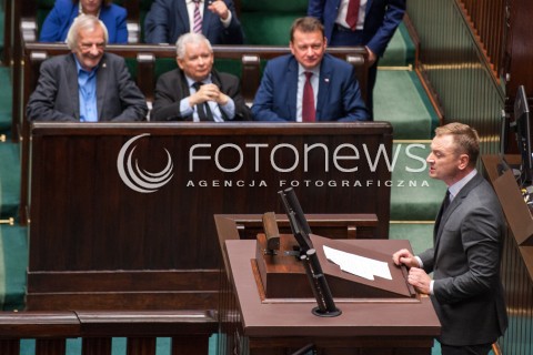  27.10.2017 WARSZAWA<br />POSIEDZENIE SEJMU RP<br />N/Z JAROSLAW KACZYNSKI KRZYSZTOF TCHORZEWSKI MARIUSZ BLASZCZAK SLAWOMIR NITRAS<br /> 