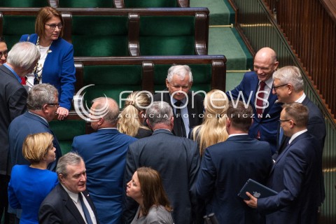  27.10.2017 WARSZAWA<br />POSIEDZENIE SEJMU RP<br />N/Z JAROSLAW KACZYNSKI<br /> 