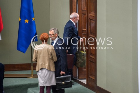  27.10.2017 WARSZAWA<br />POSIEDZENIE SEJMU RP<br />N/Z ANTONI MACIEREWICZ <br /> 