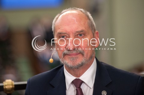  27.10.2017 WARSZAWA<br />POSIEDZENIE SEJMU RP<br />N/Z ANTONI MACIEREWICZ<br /> 