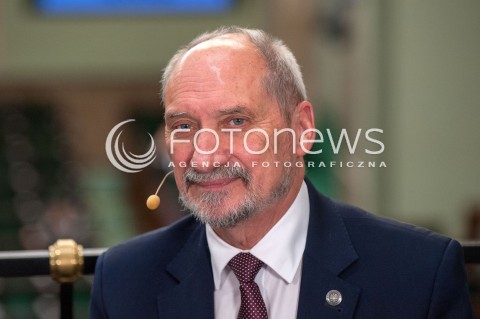  27.10.2017 WARSZAWA<br />POSIEDZENIE SEJMU RP<br />N/Z ANTONI MACIEREWICZ<br /> 