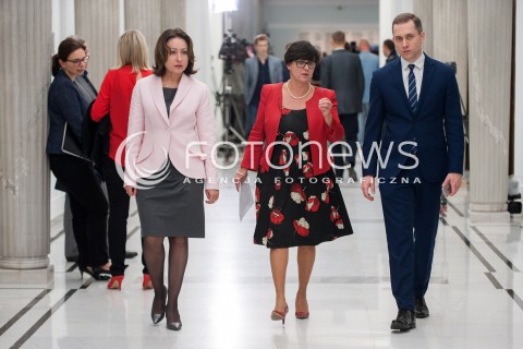  27.10.2017 WARSZAWA<br />POSIEDZENIE SEJMU RP<br />N/Z CEZARY TOMCZYK JOANNA KLUZIK ROSTKOWSKA BOZENA KAMINSKA <br /> 