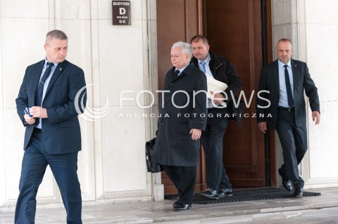  27.10.2017 WARSZAWA<br />POSIEDZENIE SEJMU RP<br />N/Z JAROSLAW KACZYNSKI<br /> 