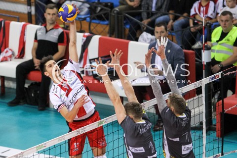  28.10.2017 RZESZOW <br />SIATKOWKA PLUS LIGA 2017/2018 MEN VOLLEYBALL POLAND POLISH PLUSLIGA LEAGUE SEASON 2017/18 <br />MECZ ASSECO RESOVIA RZESZOW - TREFL GDANSK <br />N/Z ALEKSANDER SLIWKA <br /> 