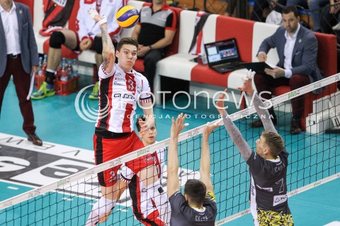  28.10.2017 RZESZOW <br />SIATKOWKA PLUS LIGA 2017/2018 MEN VOLLEYBALL POLAND POLISH PLUSLIGA LEAGUE SEASON 2017/18 <br />MECZ ASSECO RESOVIA RZESZOW - TREFL GDANSK <br />N/Z BARTLOMIEJ LEMANSKI <br /> 