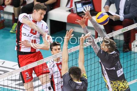  28.10.2017 RZESZOW <br />SIATKOWKA PLUS LIGA 2017/2018 MEN VOLLEYBALL POLAND POLISH PLUSLIGA LEAGUE SEASON 2017/18 <br />MECZ ASSECO RESOVIA RZESZOW - TREFL GDANSK <br />N/Z BARTLOMIEJ LEMANSKI <br /> 