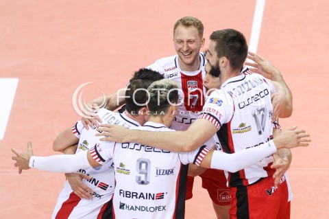  28.10.2017 RZESZOW <br />SIATKOWKA PLUS LIGA 2017/2018 MEN VOLLEYBALL POLAND POLISH PLUSLIGA LEAGUE SEASON 2017/18 <br />MECZ ASSECO RESOVIA RZESZOW - TREFL GDANSK <br />N/Z JAKUB JAROSZ RADOSC EMOCJE <br /> 
