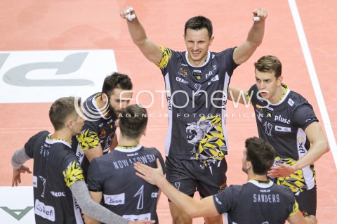  28.10.2017 RZESZOW <br />SIATKOWKA PLUS LIGA 2017/2018 MEN VOLLEYBALL POLAND POLISH PLUSLIGA LEAGUE SEASON 2017/18 <br />MECZ ASSECO RESOVIA RZESZOW - TREFL GDANSK <br />N/Z WOJCIECH GRZYB ARTUR SZALPUK MATEUSZ MIKA RADOSC EMOCJE <br /> 