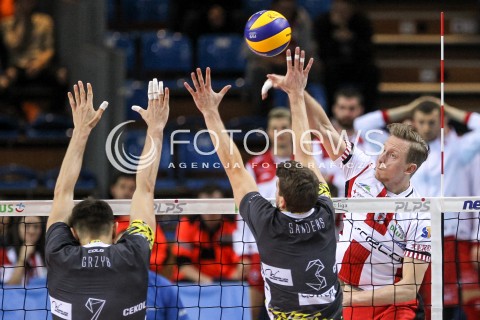  28.10.2017 RZESZOW <br />SIATKOWKA PLUS LIGA 2017/2018 MEN VOLLEYBALL POLAND POLISH PLUSLIGA LEAGUE SEASON 2017/18 <br />MECZ ASSECO RESOVIA RZESZOW - TREFL GDANSK <br />N/Z ELVISS KRASTINS <br /> 