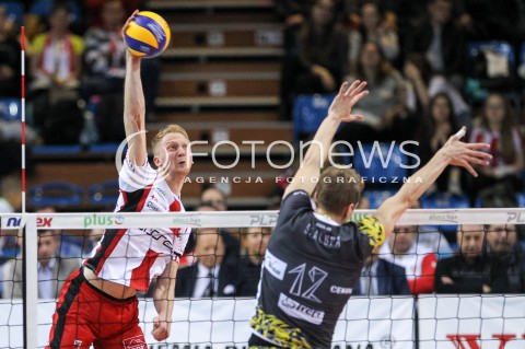  28.10.2017 RZESZOW <br />SIATKOWKA PLUS LIGA 2017/2018 MEN VOLLEYBALL POLAND POLISH PLUSLIGA LEAGUE SEASON 2017/18 <br />MECZ ASSECO RESOVIA RZESZOW - TREFL GDANSK <br />N/Z JAKUB JAROSZ <br /> 