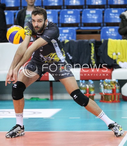  28.10.2017 RZESZOW <br />SIATKOWKA PLUS LIGA 2017/2018 MEN VOLLEYBALL POLAND POLISH PLUSLIGA LEAGUE SEASON 2017/18 <br />MECZ ASSECO RESOVIA RZESZOW - TREFL GDANSK <br />N/Z MATEUSZ MIKA SYLWETKA <br /> 