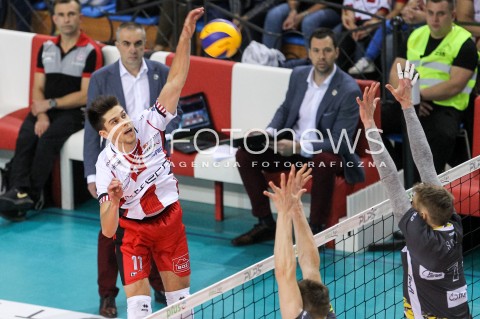  28.10.2017 RZESZOW <br />SIATKOWKA PLUS LIGA 2017/2018 MEN VOLLEYBALL POLAND POLISH PLUSLIGA LEAGUE SEASON 2017/18 <br />MECZ ASSECO RESOVIA RZESZOW - TREFL GDANSK <br />N/Z ALEKSANDER SLIWKA <br /> 