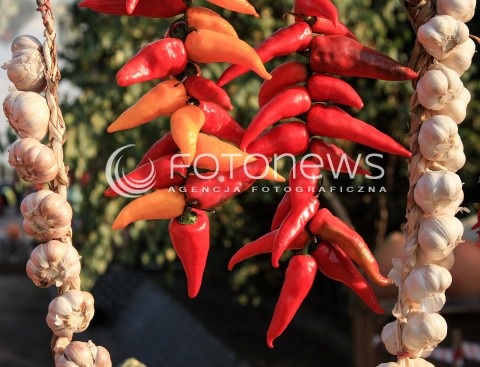  29.10.2017 LESZNOWOLA <br />PRZYDROZNA SPRZEDAZ PLODOW ROLNYCH PRZEZ ROLNIKOW <br />ZDJECIE ILUSTRACYJNE <br />N/Z WYSTAWIONE NA SPRZEDAZ KOLOROWE DYNIE PAPRYKA CZOSNEK I SWOJSKA KAPUSTA<br /> 