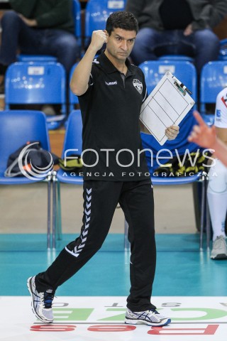  29.10.2017 RZESZOW <br />SIATKOWKA LIGA SIATKOWKI KOBIET LSK 2017/2018 WOMEN VOLLEYBALL POLAND POLISH LEAGUE <br />MECZ DEVELOPRES SKYRES RZESZOW - BKS PROFI CREDIT BIELSKO BIALA <br />N/Z LORENZO MICELLI - I TRENER ( HEAD COACH ) SYLWETKA <br /> 