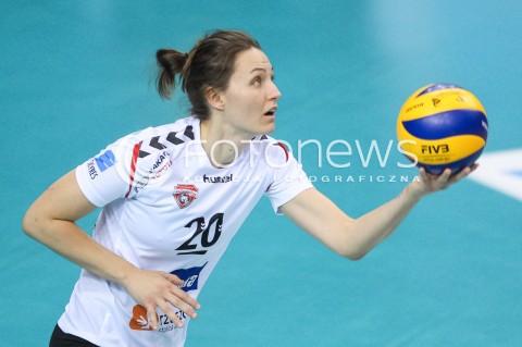  29.10.2017 RZESZOW <br />SIATKOWKA LIGA SIATKOWKI KOBIET LSK 2017/2018 WOMEN VOLLEYBALL POLAND POLISH LEAGUE <br />MECZ DEVELOPRES SKYRES RZESZOW - BKS PROFI CREDIT BIELSKO BIALA <br />N/Z JELENA BLAGOJEVIC SYLWETKA <br /> 