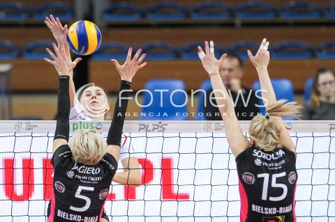  29.10.2017 RZESZOW <br />SIATKOWKA LIGA SIATKOWKI KOBIET LSK 2017/2018 WOMEN VOLLEYBALL POLAND POLISH LEAGUE <br />MECZ DEVELOPRES SKYRES RZESZOW - BKS PROFI CREDIT BIELSKO BIALA <br />N/Z ADELA HELIC <br /> 